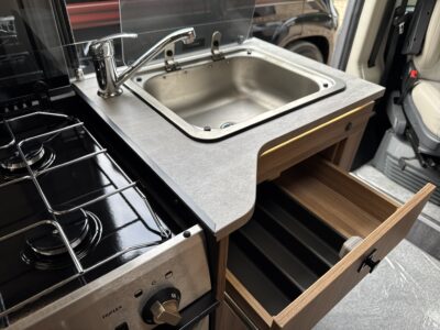 2026 Auto-Trail V-Line 610 Sport campervan kitchen sink